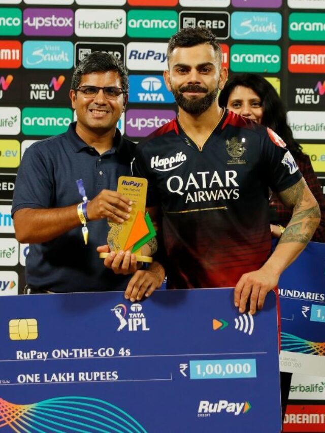 virat kohli player of the match