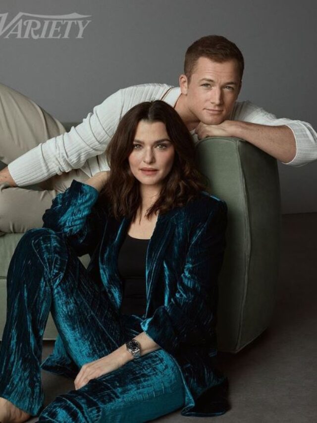 Rachel Weisz and Taron Egerton